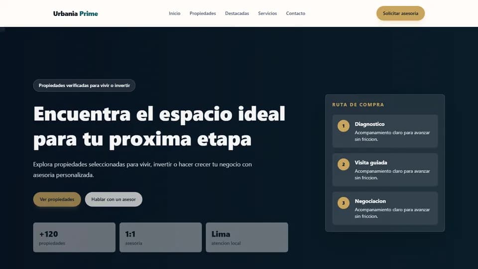 Vista previa de React Inmobiliaria Basico