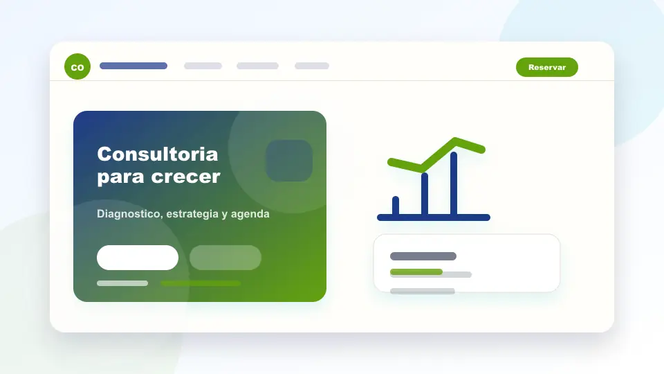 Vista previa de Landing Consultor HTML