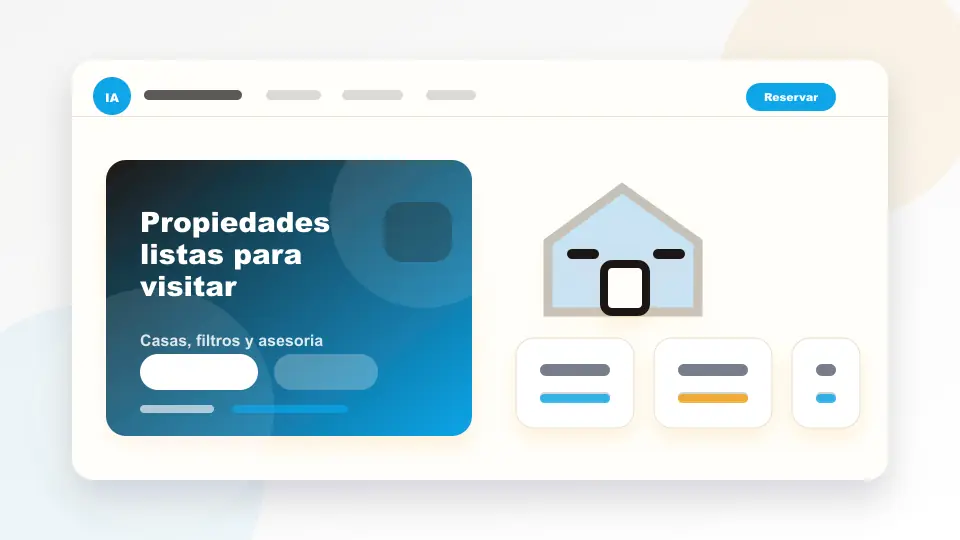 Vista previa de Landing Inmobiliaria HTML