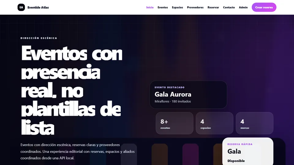 Vista previa de React Eventos Intermedio